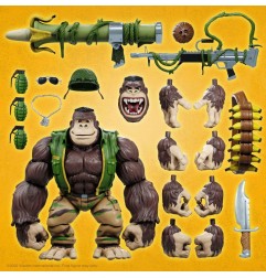 Les Tortues Ninja - Figurine Ultimates Guerrilla Gorilla 20 cm