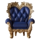 Original Character - Accessoires pour figurines Pardoll Babydoll Antique Chair: Indigo