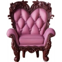 Original Character - Accessoires pour figurines Pardoll Babydoll Antique Chair: Valentine