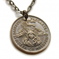 Game of Thrones - Pendentif et collier Daenerys Targaryen Mark of Meereen