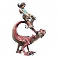 Tomb Raider - Figurine Mini Epics Lara Croft & Raptor 24 cm