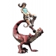 Tomb Raider - Figurine Mini Epics Lara Croft & Raptor 24 cm