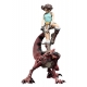 Tomb Raider - Figurine Mini Epics Lara Croft & Raptor 24 cm