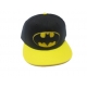 Batman - Casquette hip hop Black & Yellow Logo