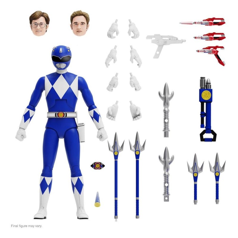 Power Rangers - Mighty Morphin  figurine Ultimates Blue Ranger 18 cm