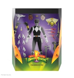 Mighty Morphin Power Rangers - Figurine Ultimates Black Ranger 18 cm