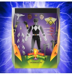 Mighty Morphin Power Rangers - Figurine Ultimates Black Ranger 18 cm