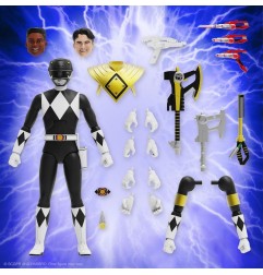 Power Rangers - Mighty Morphin  figurine Ultimates Black Ranger 18 cm