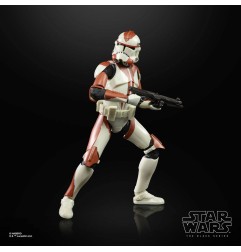 Star Wars : The Clone Wars Black Series - Figurine Clone Trooper (187th Battalion) 15 cm