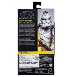 Star Wars : The Clone Wars Black Series - Figurine Clone Trooper (187th Battalion) 15 cm