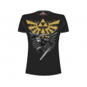 The Legend of Zelda - T-Shirt Zelda Warrior noir