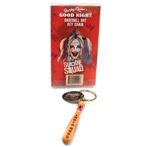 Suicide Squad - Porte-clés batte de baseball de Harley Quinn Good Night