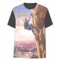 The Legend of Zelda Breath of the Wild - T-Shirt Link Climbing