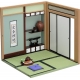 Nendoroid More - Accessoires pour figurines Nendoroid Playset 02: Japanese Life Set B - Guestroom Set