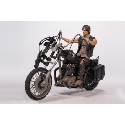 Walking Dead - Figurine Daryl Dixon on Chopper Dlx Pack
