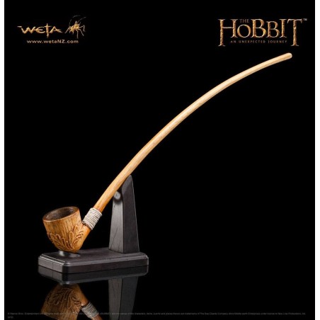 Hobbit, Le - Le Hobbit Un voyage inattendu réplique 1/1 pipe de Bilbon Sacquet 35 cm