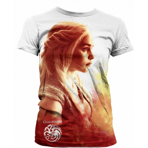 Game of Thrones - T-Shirt femme Sublimation Daenerys Heatwave