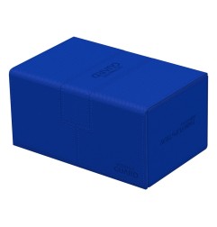 Ultimate Guard - Twin Flip`n`Tray 160+ XenoSkin Monocolor Bleu