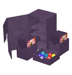 Ultimate Guard - Twin Flip`n`Tray 160+ XenoSkin Monocolor Violet