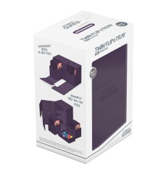 Ultimate Guard - Twin Flip`n`Tray 160+ XenoSkin Monocolor Violet