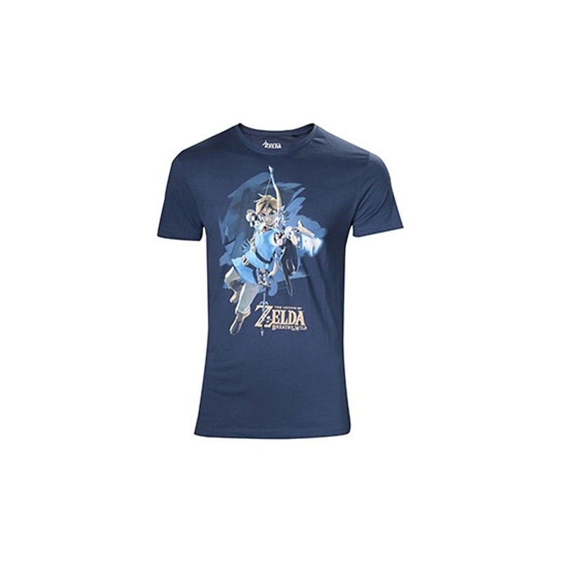 Legend of Zelda, The - The Legend of Zelda Breath of the Wild T-Shirt Link with Arrow 