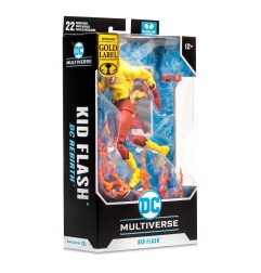 DC Multiverse - Figurine Kid Flash (Rebirth) 18 cm