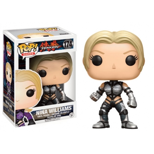 Tekken - Figurine POP! Nina Williams (Silver Suit) 9 cm