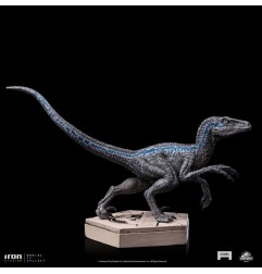 Jurassic Park - Jurassic World Icons statuette Velociraptor Blue 9 cm