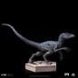 Jurassic Park - Jurassic World Icons statuette Velociraptor Blue 9 cm