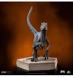 Jurassic World - Statuette Icons Velociraptor Blue 9 cm