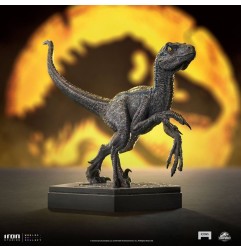 Jurassic World - Statuette Icons Velociraptor Blue 9 cm
