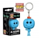 Rick et Morty - Porte-clés Pocket POP! Mr. Meeseeks 4 cm