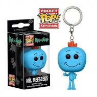 Rick et Morty - Porte-clés Pocket POP! Mr. Meeseeks 4 cm