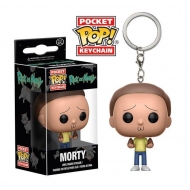 Rick et Morty - Porte-clés Pocket POP! Morty 4 cm