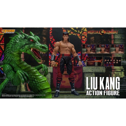 Mortal Kombat - Figurine 1/12 Liu Kang 18 cm