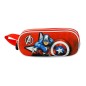 Marvel - Double Trousse à crayons Captain America Gravity Marvel - Double Trousse à crayons Captain America Gravity