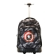 Marvel Shippuden - Cartable à roulettes Captain America Scratches