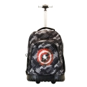 Marvel Shippuden - Cartable à roulettes Captain America Scratches