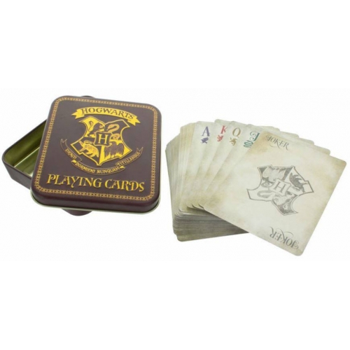 Harry Potter - Jeu de cartes à jouer Poudlard