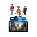 E.T. l'extra-terrestre - Pack 3 Figurines ReAction 10 cm