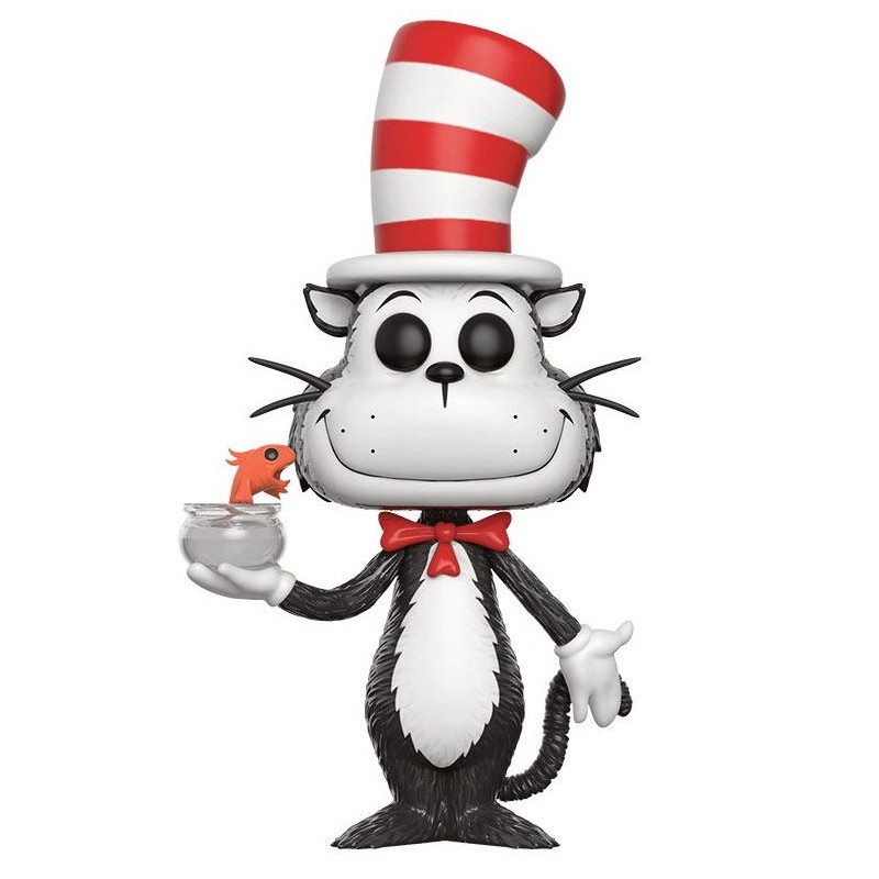 Dr. Seuss - POP! Books Vinyl figurine Cat In The Hat (Fish Bowl) 9 cm