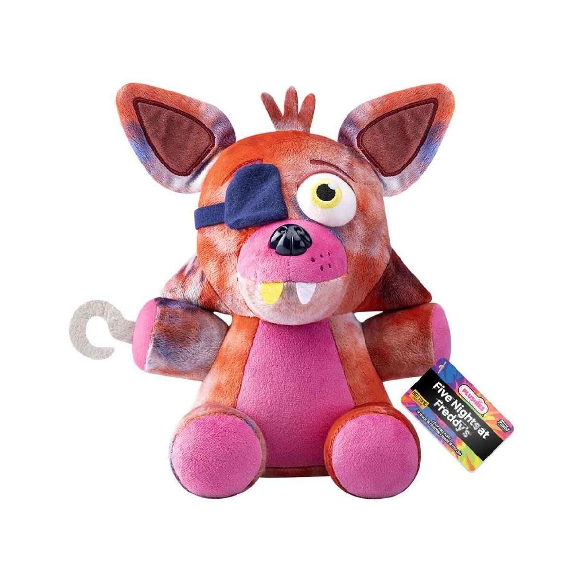 Five Nights at Freddy's - Peluche Jumbo TieDye Foxy 25 cm