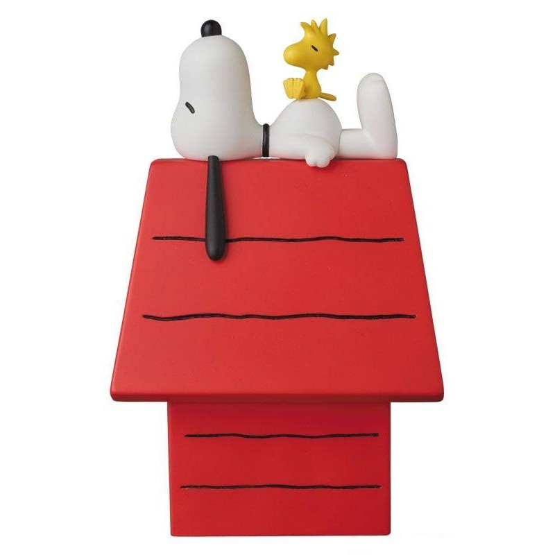 Snoopy - Figurine Medicom de Snoopy avec sa niche 15 cm