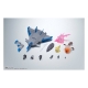 Mobile Suit Gundam Seed - Accessoires Robot Spirits (SIDE MS) AQM/E-X01 Aile Striker & Option Parts Set