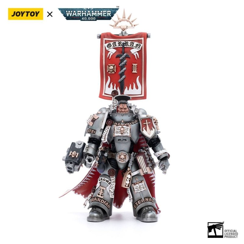Warhammer 40k - Figurine 1/18 Grey Knights Castellan Crowe 12 cm