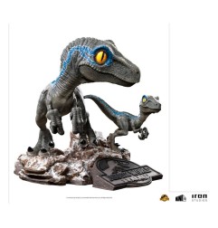 Jurassic Park - Jurassic World Le Monde d'après figurine Mini Co. PVC Blue and Beta 13 cm