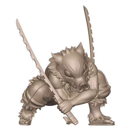 Demon Slayer: Kimetsu no Yaiba - Statuette Noodle Stopper Hashibira Inosuke 11 cm