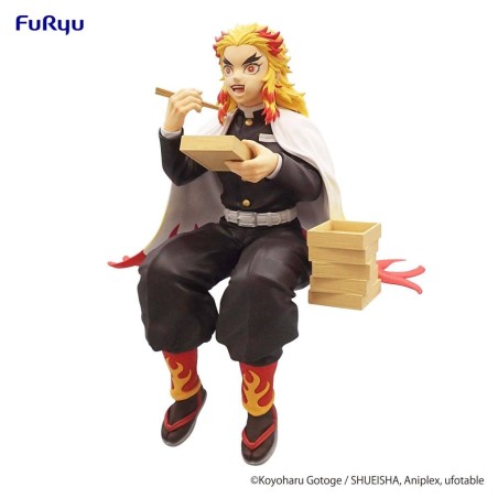 Demon Slayer: Kimetsu no Yaiba - Statuette Noodle Stopper Rengoku Kyojuro 14 cm