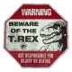 Jurassic World - Mini réplique Warning Signs