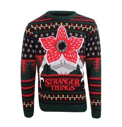 - Stranger Things Sweatshirt Christmas Jumper Demogorgon 